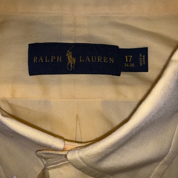 Polo by Ralph Lauren Canary Dress Shirt - Picture 3 of 4